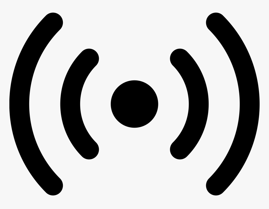Stereo Audio Sound Signal - Round Sound Icon Png, Transparent Png