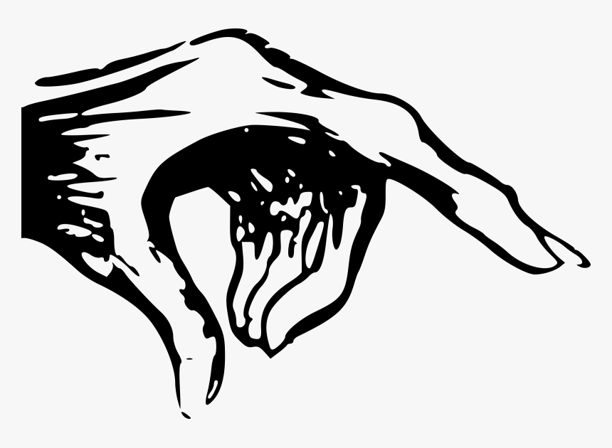 Transparent Pointing At Me Clipart - Monster Hand Pointing Free, HD Png Download