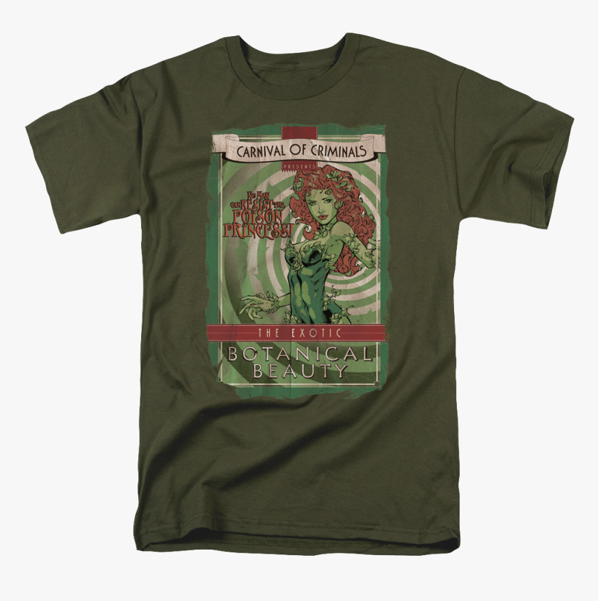 Poison Ivy Carnival Of Criminals Batman T-shirt - Poison Ivy Shirt, HD Png Download