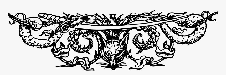 Fox Clip Arts - Steampunk Page Divider, HD Png Download