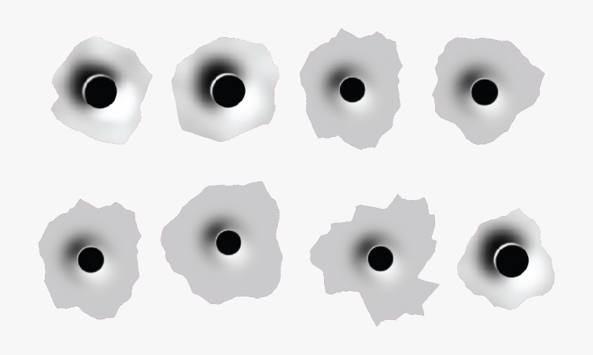 Bullet Shot Hole Png Image - Metal Bullet Hole Png, Transparent Png