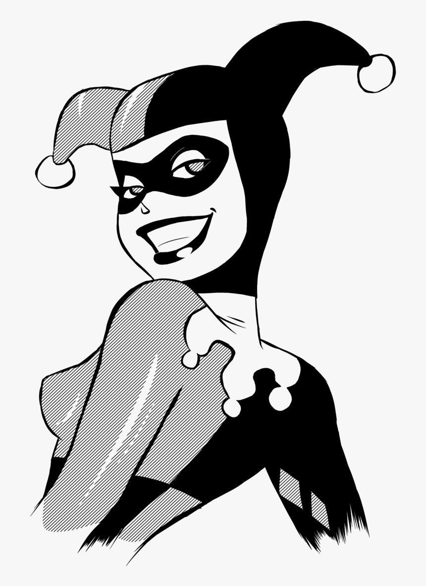 Harley Quinn Joker Poison Ivy Batman Catwoman - Harley Quinn Bruce Timm Art, HD Png Download