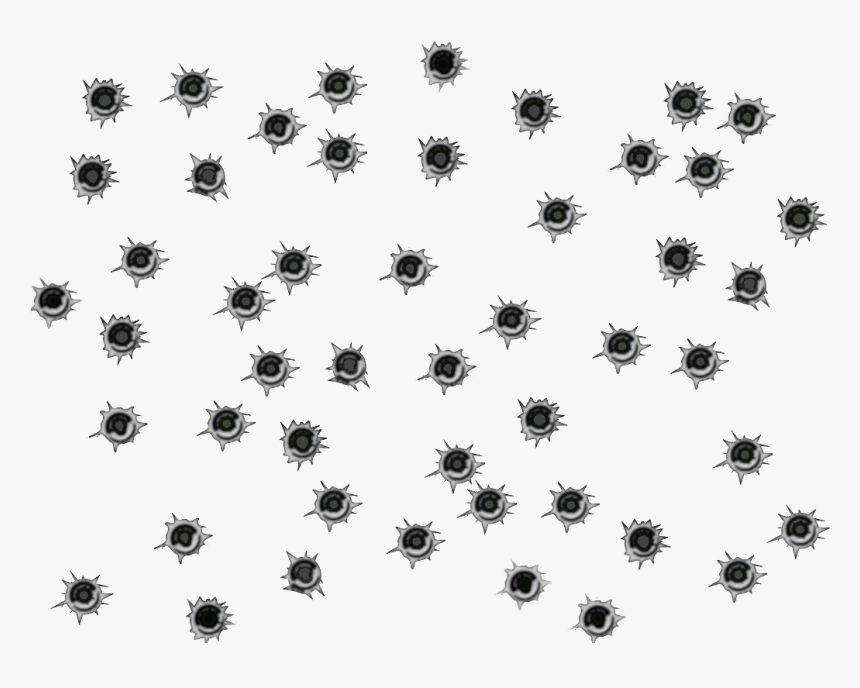 Download Computer Icons Clip Art - Bullet Holes Png Transparent, Png Download