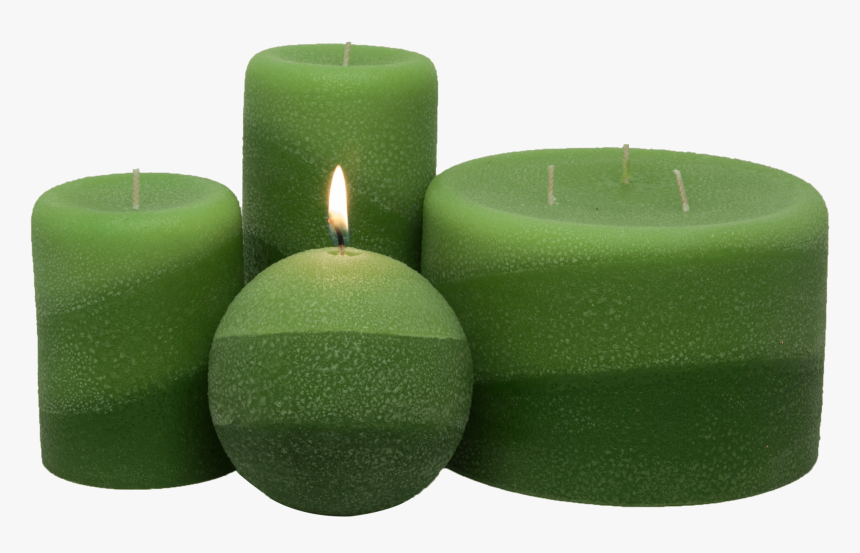 Lemongrass Scented Pillar Candles - Advent Candle, HD Png Download