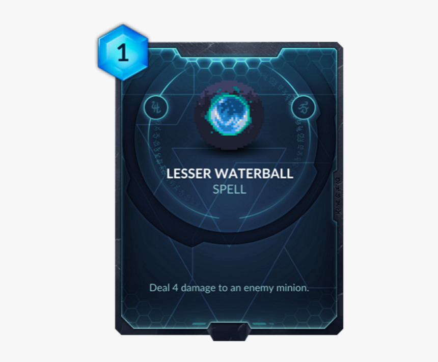 Lesser Waterball - Eight Gates Duelyst, HD Png Download