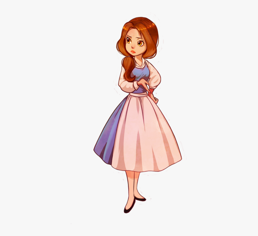 Cute Beauty And The Beast Drawings, HD Png Download