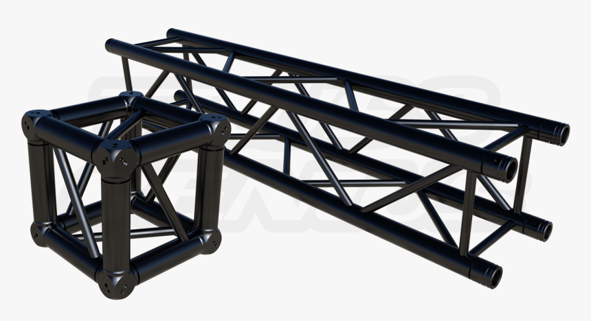 Black, Powder Coat, Truss, F34 Square Truss, Aluminum - Truss, HD Png Download