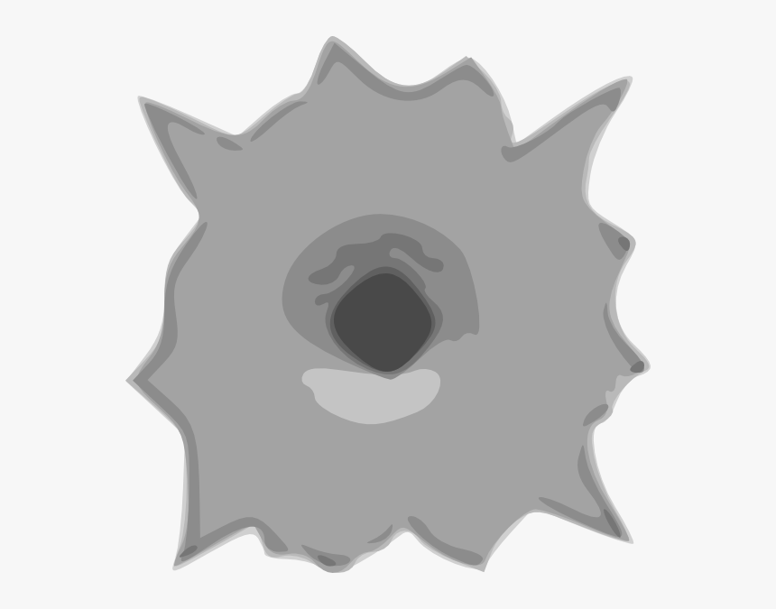 Bullet Hole Png Transparency - Bullet Hole Clip Art, Transparent Png