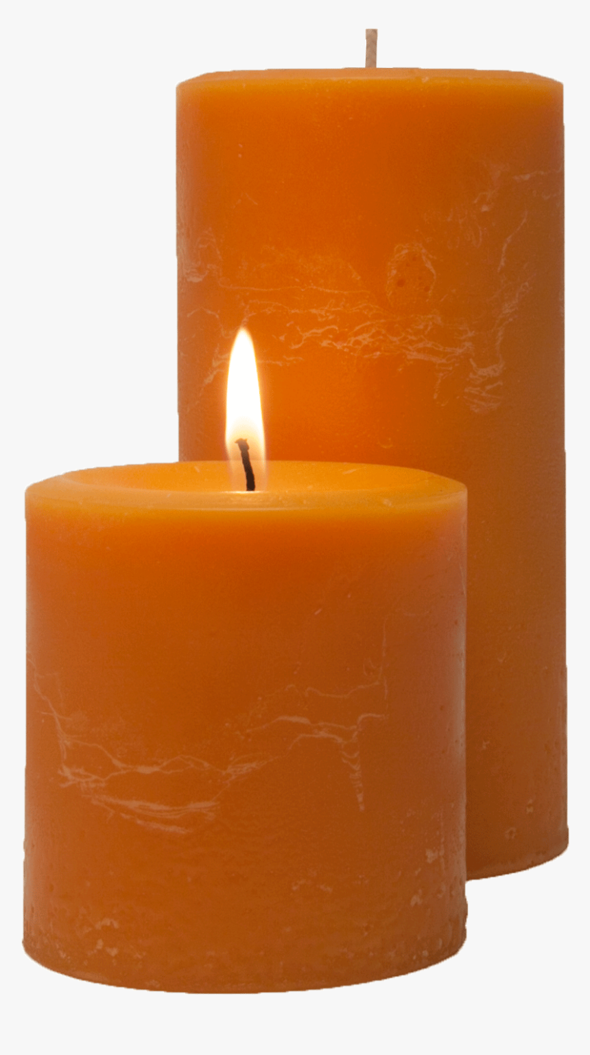 Double Fragrance Peach Nectar Pillar Candles 
 Class - Advent Candle, HD Png Download