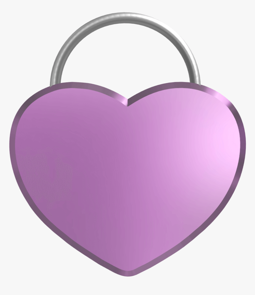 Heart Locks Png, Transparent Png