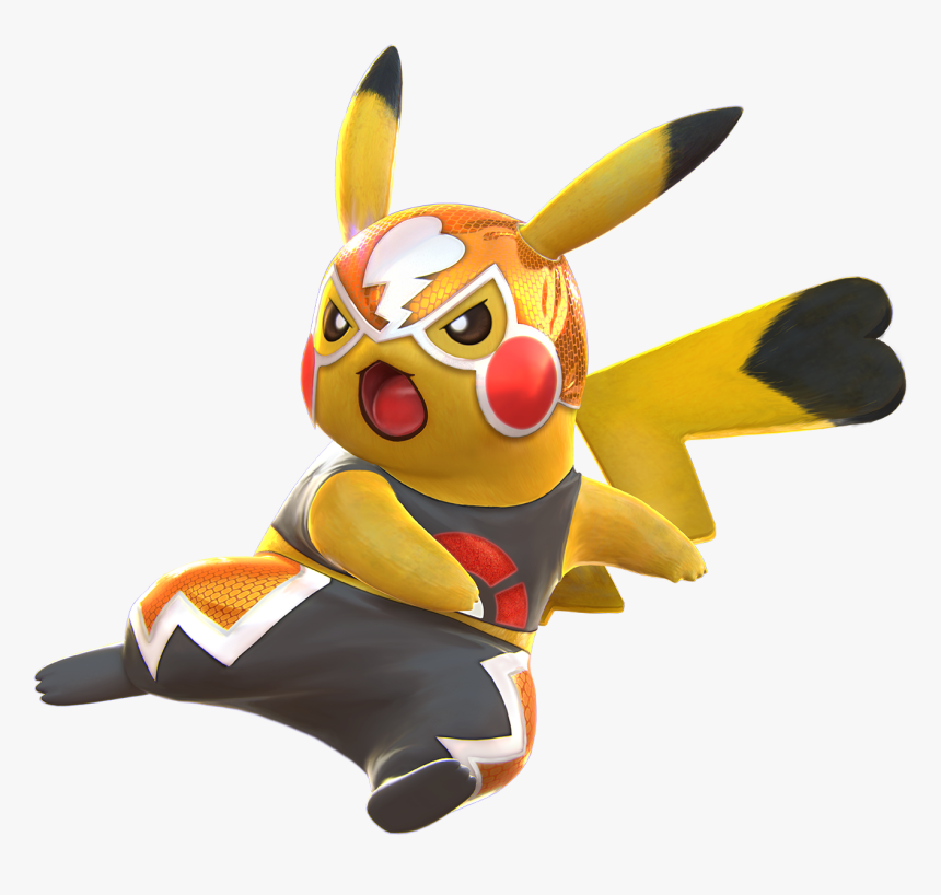 Pokken Pikachu Libre , Png Download - Nintendo Switch Pokken Tournament, Transparent Png