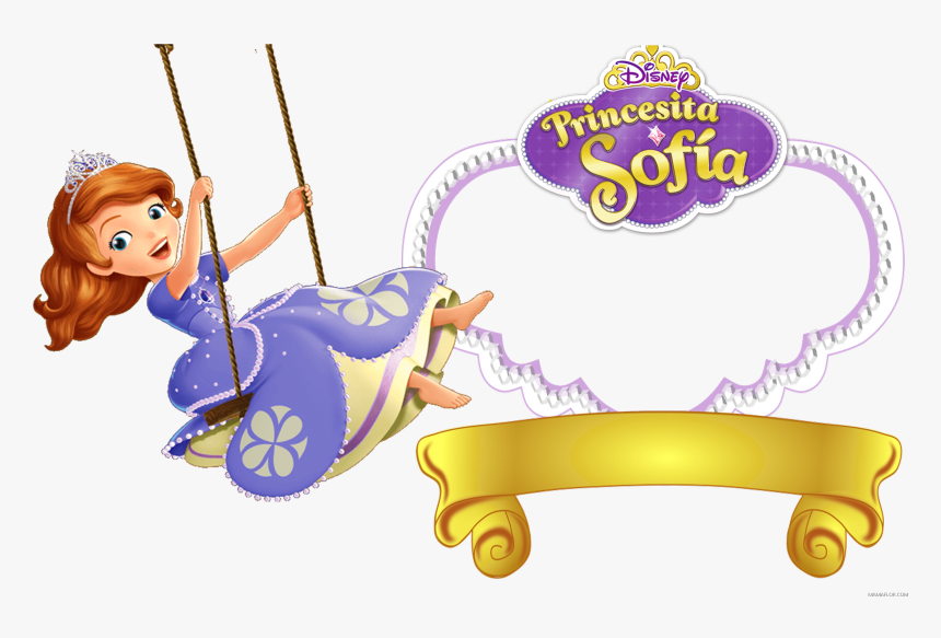 Princesita Sofia Marco Fotos Gratis Imprimir - Sofia The First Png, Transparent Png