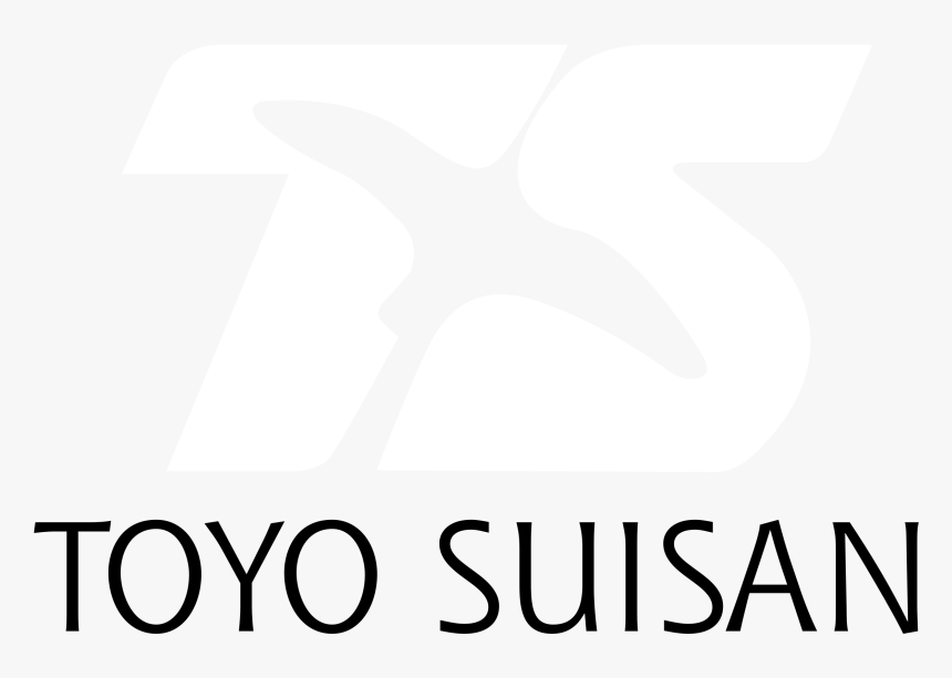 Toyo Suisan Logo Black And White - Marine Invertebrates, HD Png Download