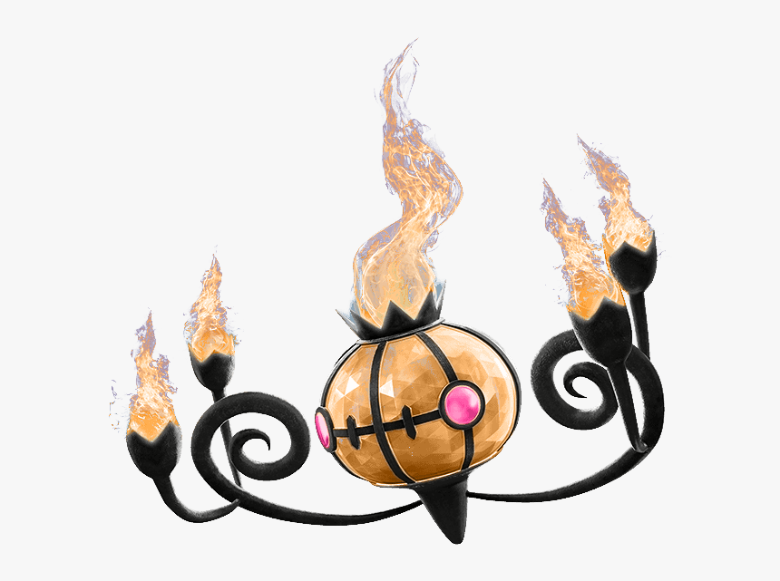 Chandelure Pokken Tournament - Pokemon Tournament Dx Chandelure, HD Png Download