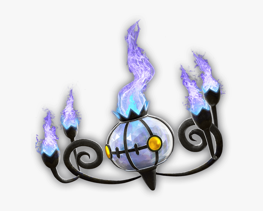 Pokken Tournament Wiki - Pokemon Tournament Dx Chandelure, HD Png Download
