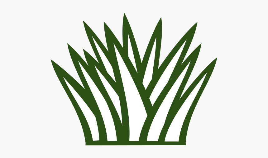 Grass Line Art Black And White, HD Png Download