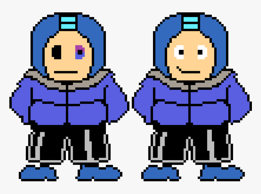 Sans Colored Battle Sprite, HD Png Download