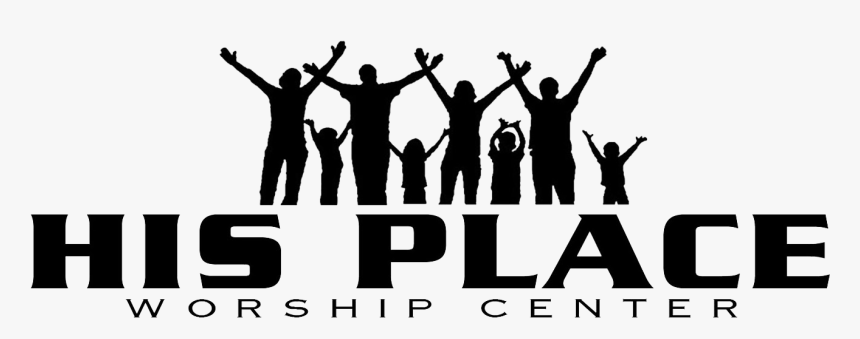 His Place Worship Center - Family Pictures With Shadows, HD Png Download