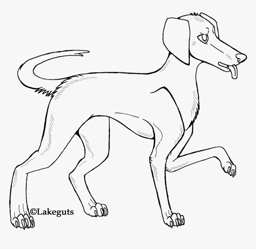 Dog Ears Png - Dog With Floppy Ears Base, Transparent Png