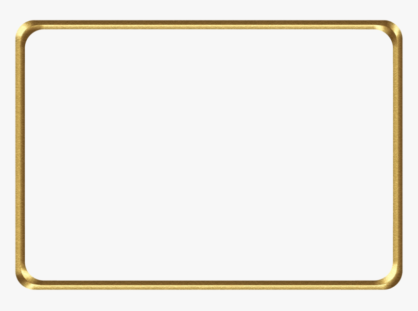 Golden Frame Png, Transparent Png