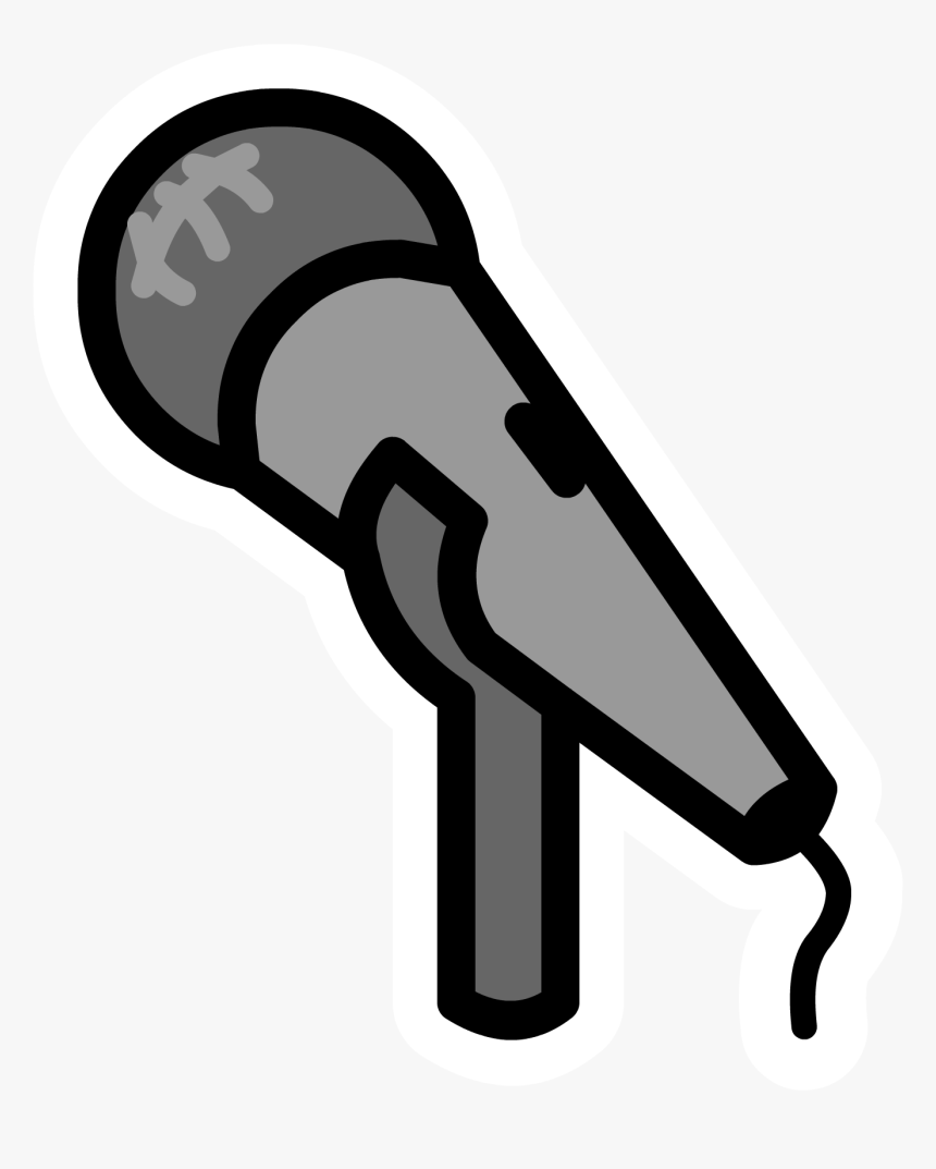 Mic Images Png - Club Penguin Microphone, Transparent Png