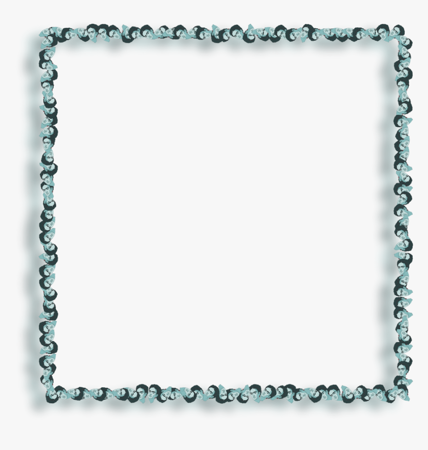 Transparent Square Border Png - Christmas Poinsettia Border, Png Download