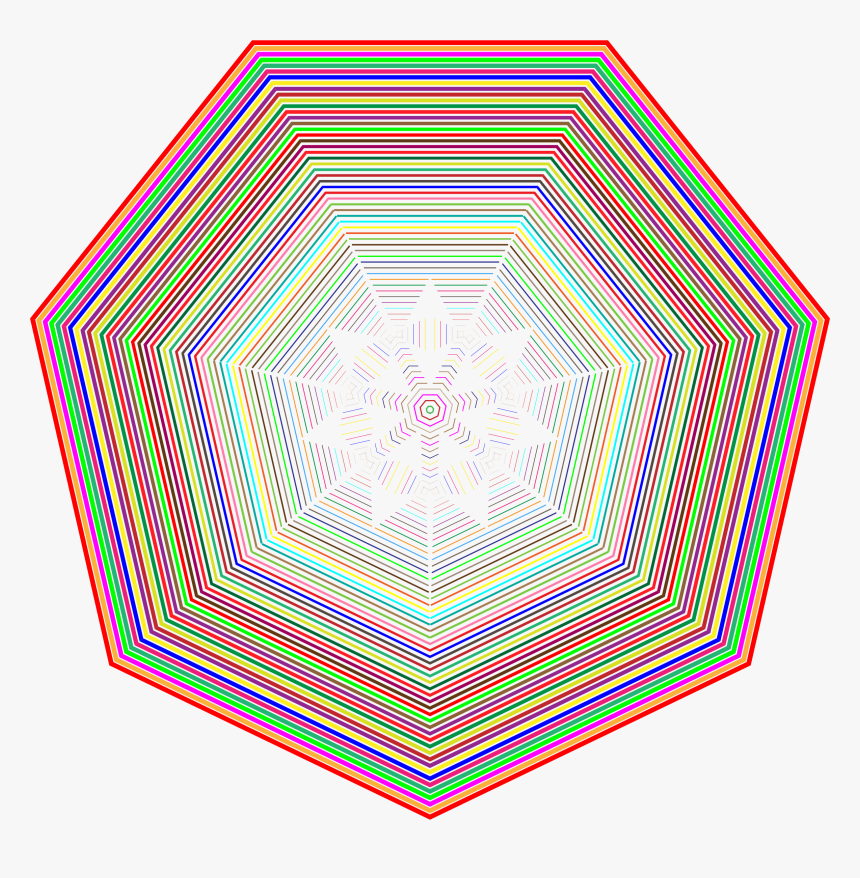 Inverse Snowflake Clip Arts - Circle, HD Png Download