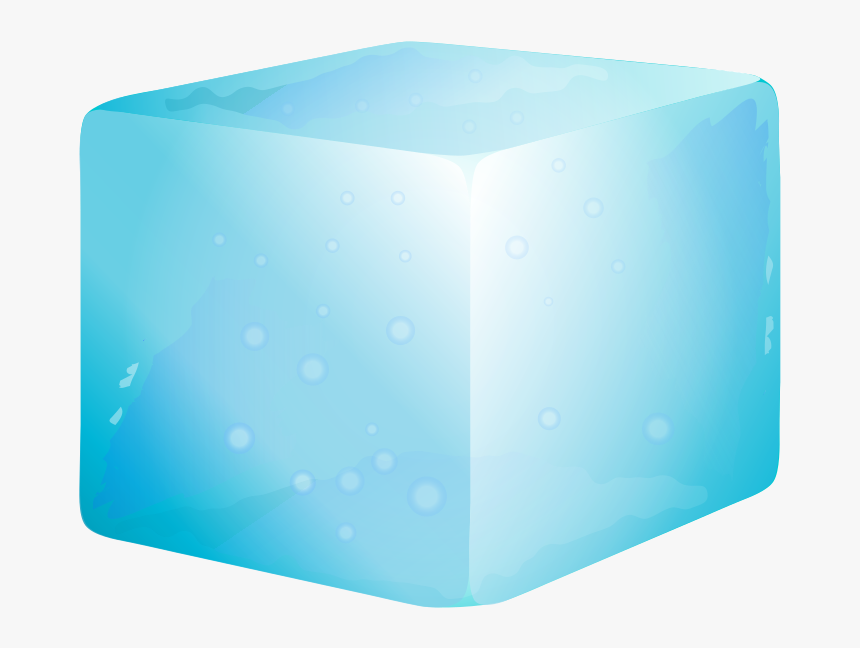 Angle,aqua,turquoise - Ice Cube Clip Art Png, Transparent Png