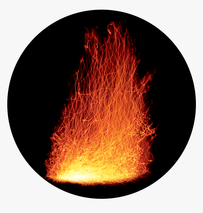 Volcanic-landform - Flame, HD Png Download