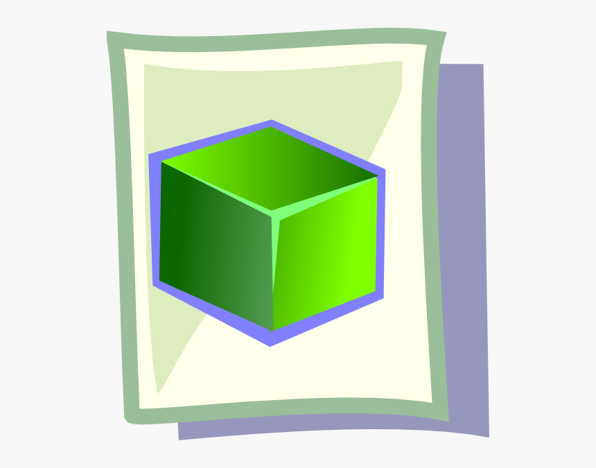 Green Cube Svg Clip Arts - Clip Art, HD Png Download