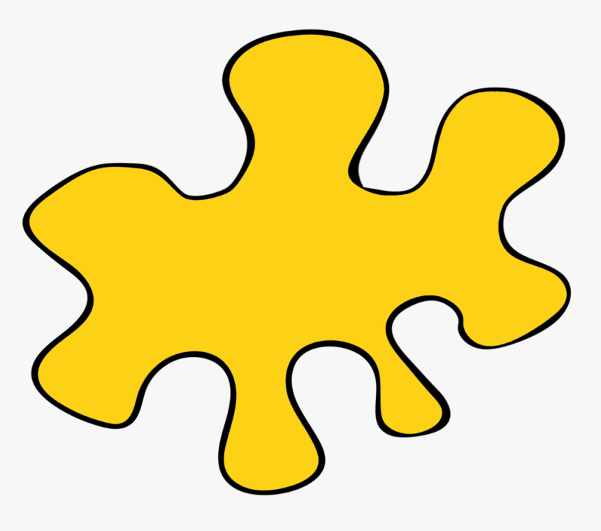 Yellow-splat, HD Png Download