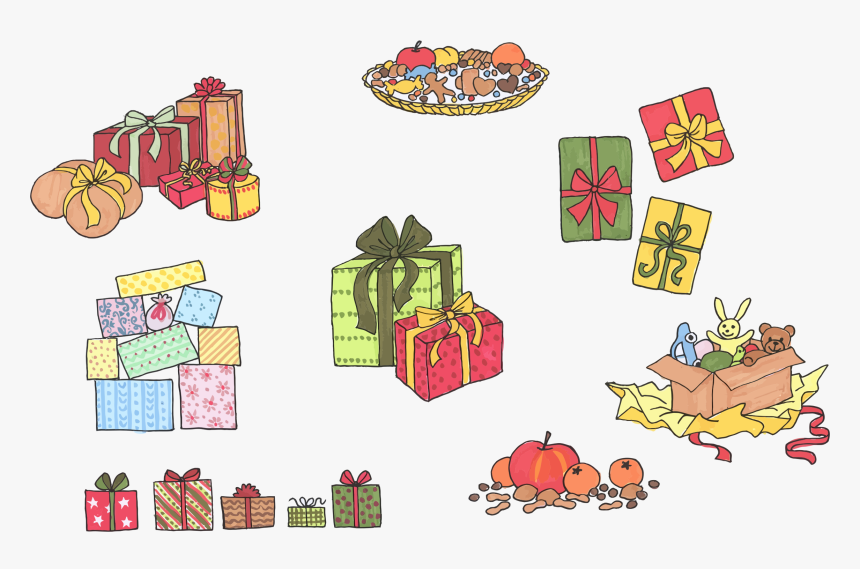 Assortment Of Gifts And Presents Clip Arts - 선물 상자 선물 일러스트, HD Png Download