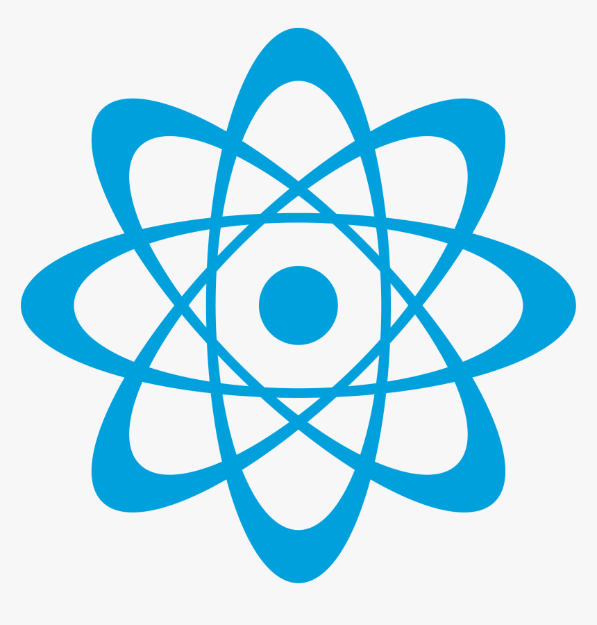 Blue Atom, Transparent Background - Uc Leads, HD Png Download