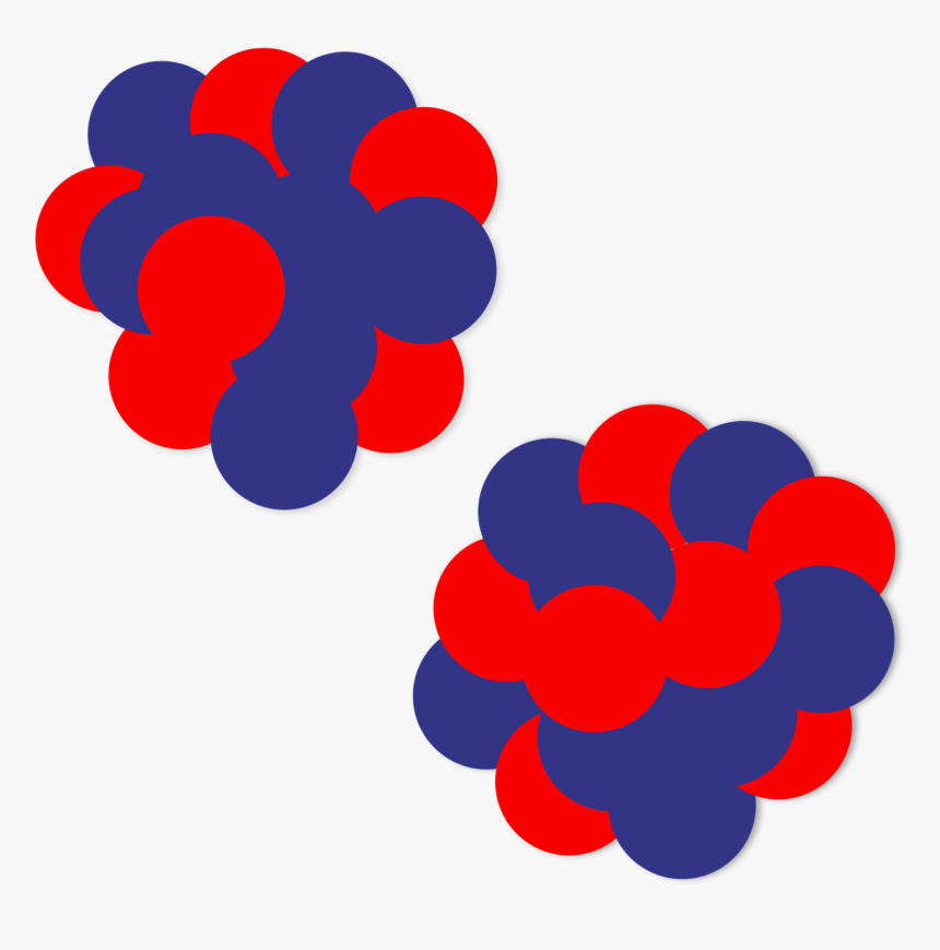 Protons And Neutrons Clipart, HD Png Download