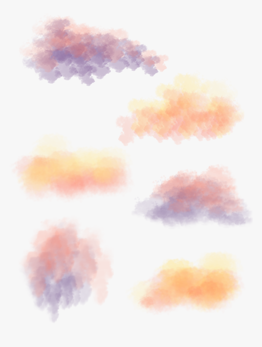 Transparent Nuage Png - Watercolor Paint, Png Download