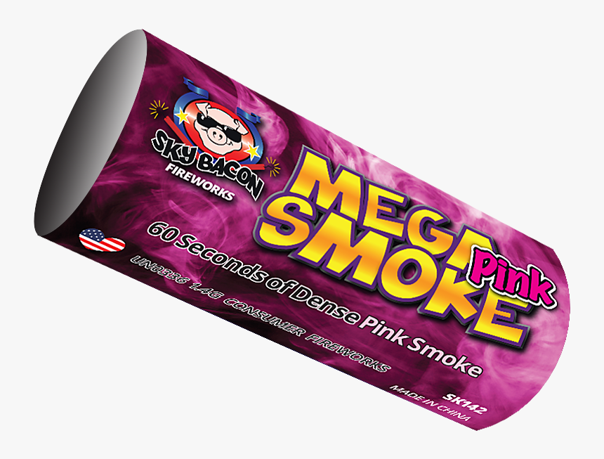 Mega Pink Smoke - Skateboarding, HD Png Download
