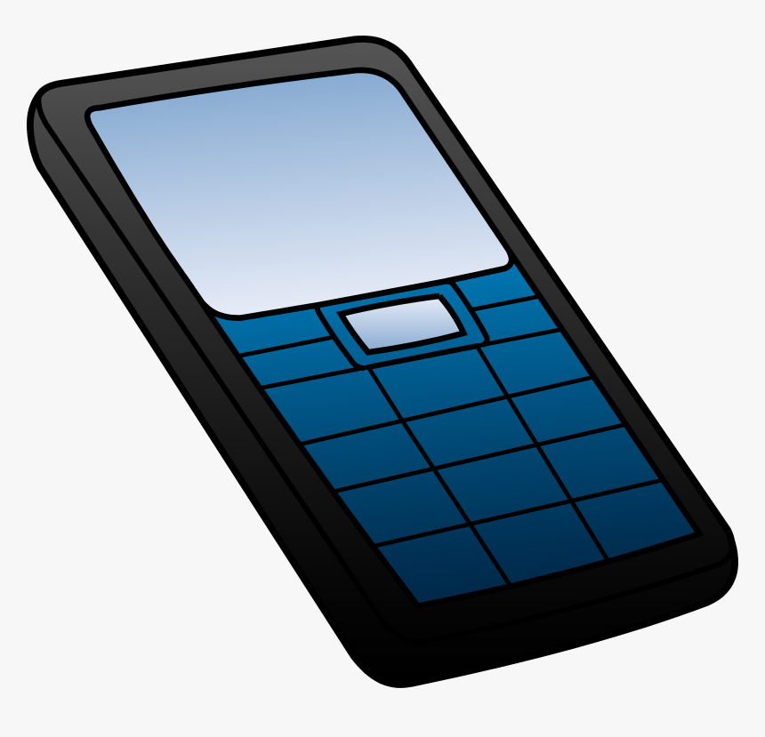 Cell Phone Ringing Clipart - Feature Phone, HD Png Download