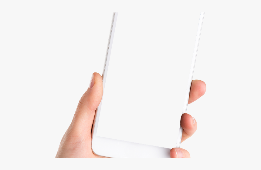Samsung Mobile Phone Clipart Hand Png - Hand Holding Smart Phone, Transparent Png