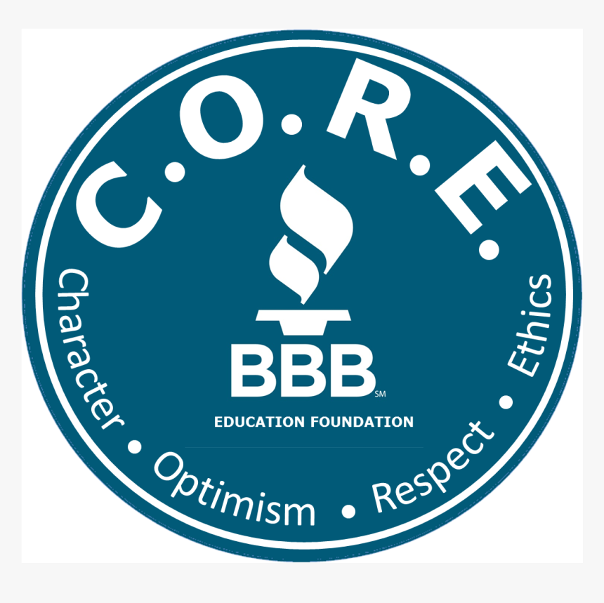 C - O - R - E - Bbb Logo Transparent Png - Author, Png Download