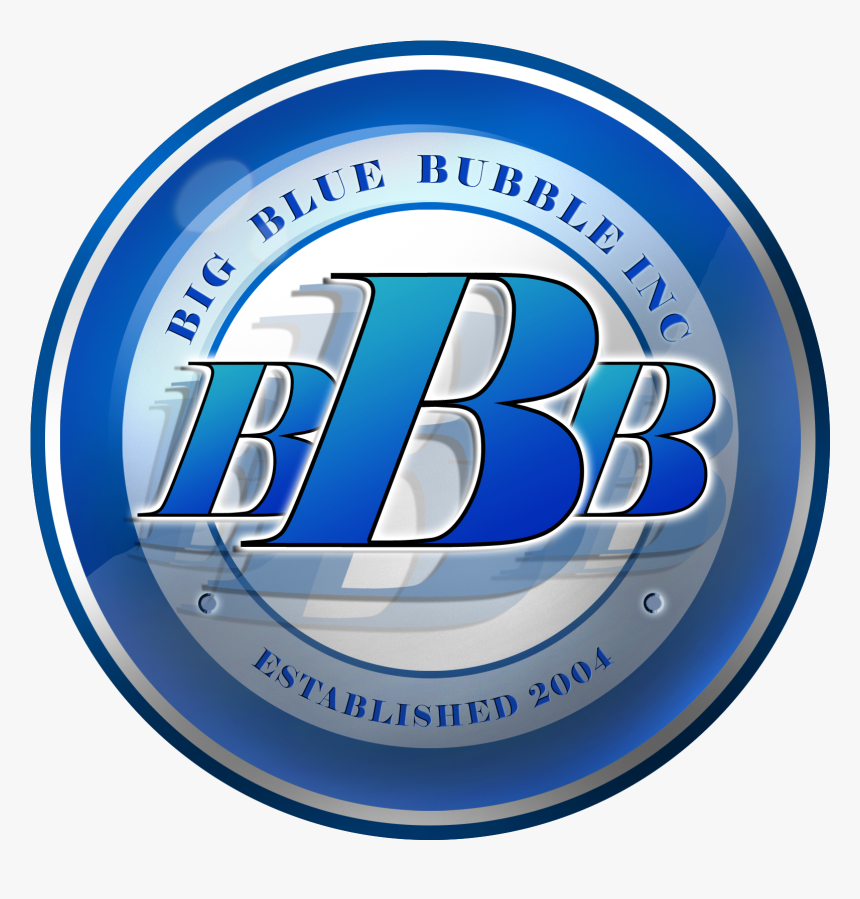Big Blue Bubble Logo, HD Png Download