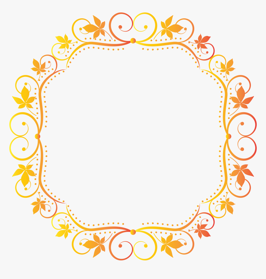 Fall Border Frame Transparent, HD Png Download