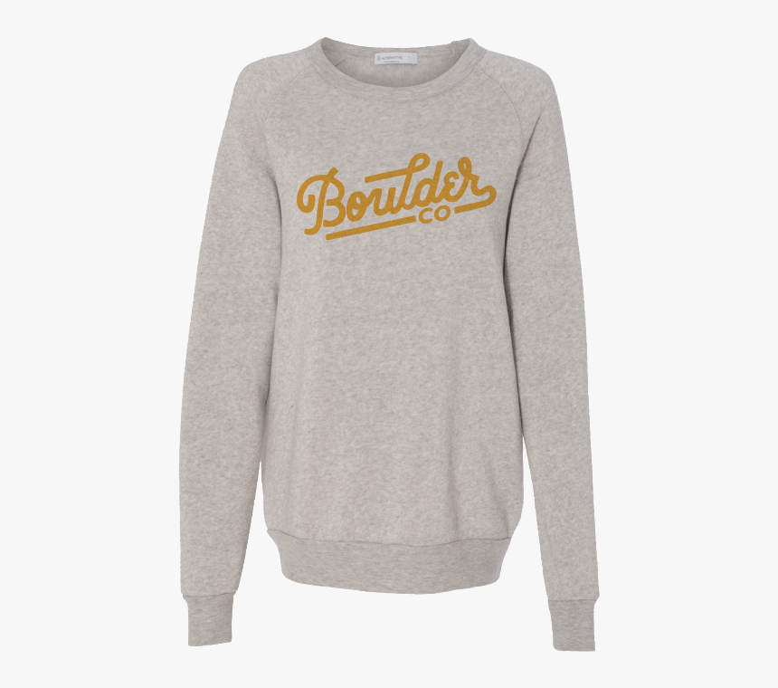 Boulder Crew Sweatshirt 
 Class - Long-sleeved T-shirt, HD Png Download