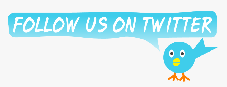 Follow Me On Twitter Png - Follow Us On Twitter, Transparent Png