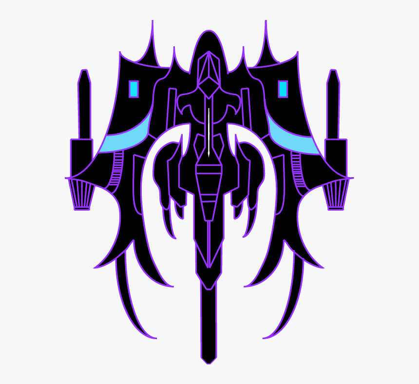 Space Ship Enemy - Illustration, HD Png Download