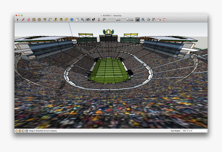 Autzen Stadium Before Expansion, HD Png Download