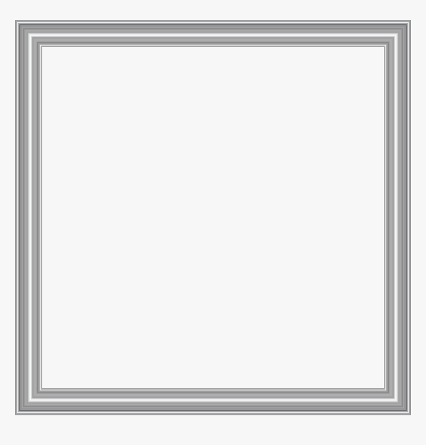 Silver Border Line Png, Transparent Png