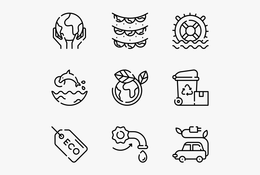 Mother Earth Day - Space Icons Png, Transparent Png