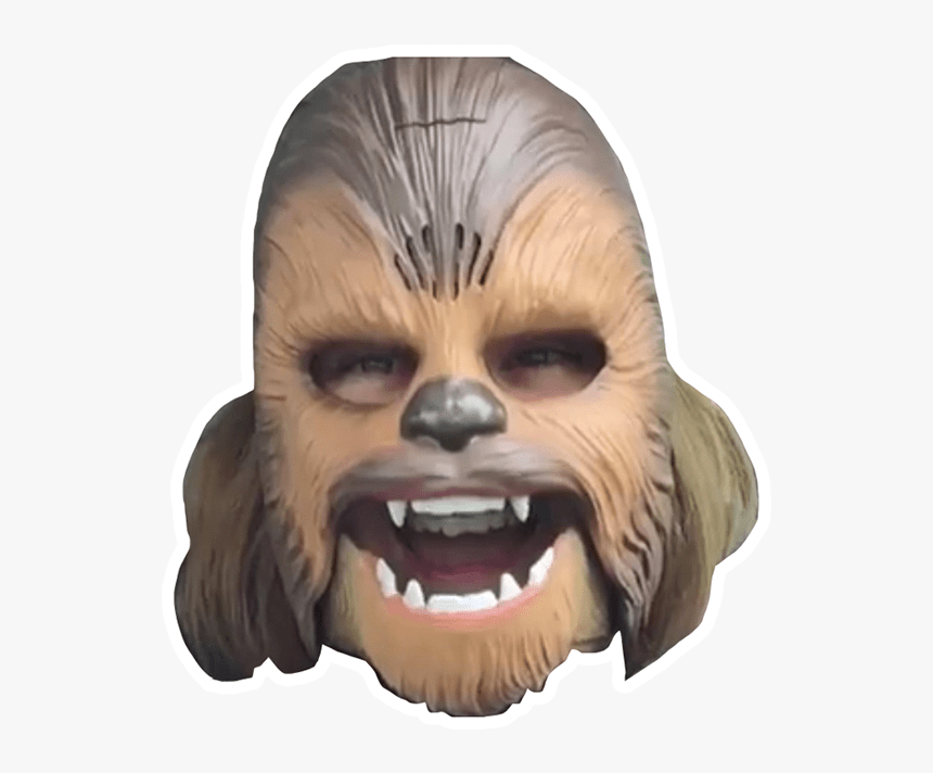 Candace Payne Chewbacca Mom Sticker - Woman In Chewbacca Mask, HD Png Download