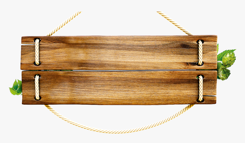 Transparent Background Wooden Sign, HD Png Download