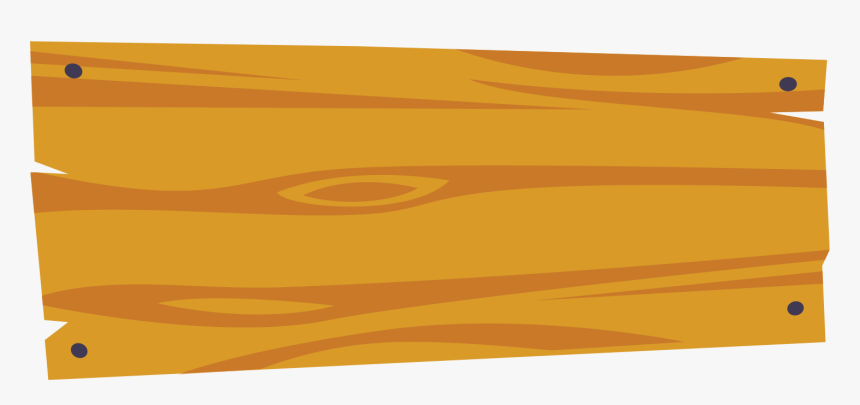 Clip At Wood - Blank Wood Sign Clipart, HD Png Download